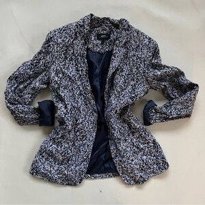 Blue & Pink Dotted Blazer